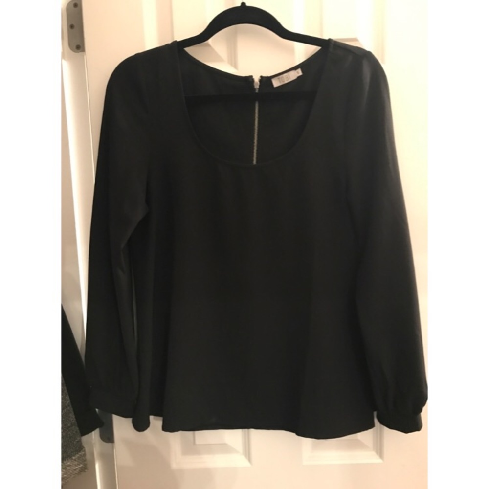 Black Tobi Blouse